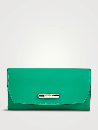 Roseau Leather Continental Wallet