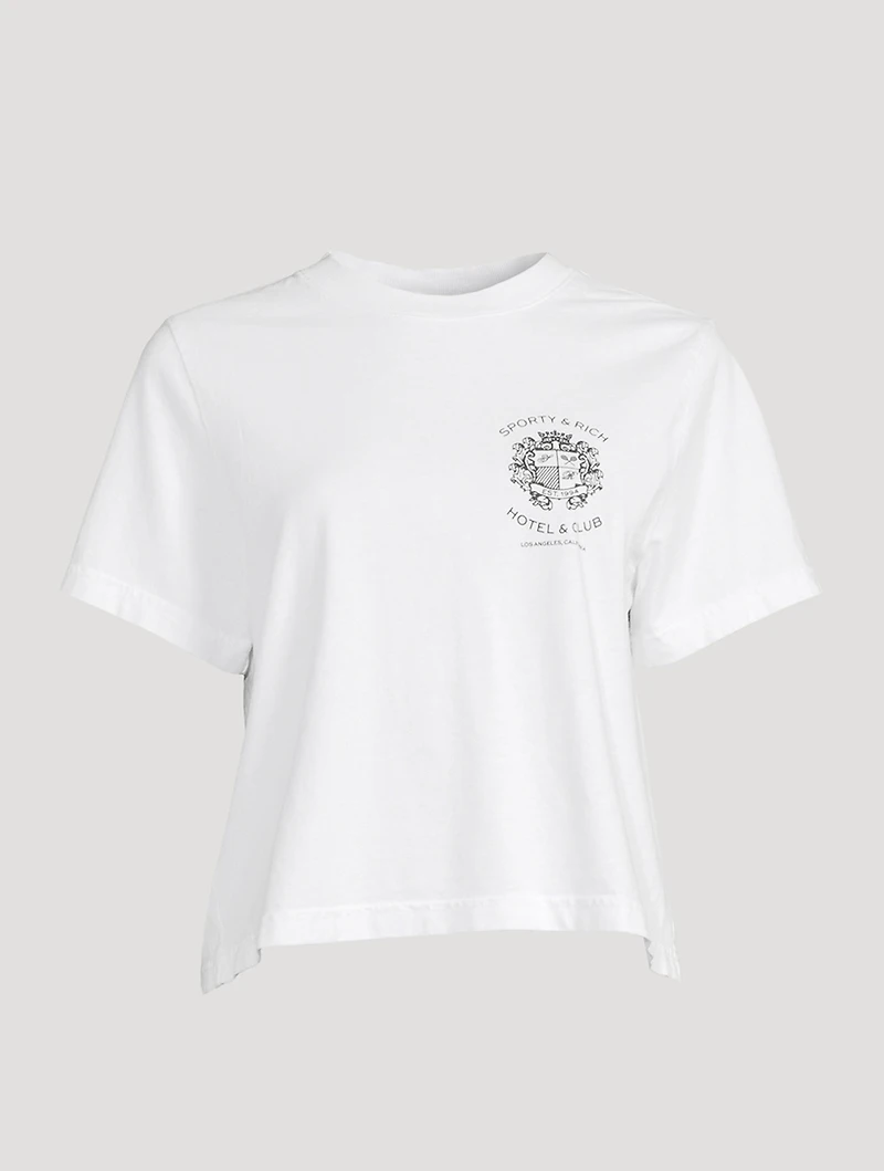 Hotel Cropped T-Shirt