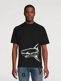 Broken Shark Cotton T-Shirt