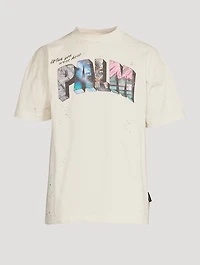 Palm Sign Cotton Vintage T-Shirt