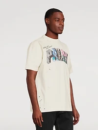 Palm Sign Cotton Vintage T-Shirt
