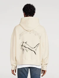 Split Shark Cotton Hoodie