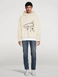 Split Shark Cotton Hoodie