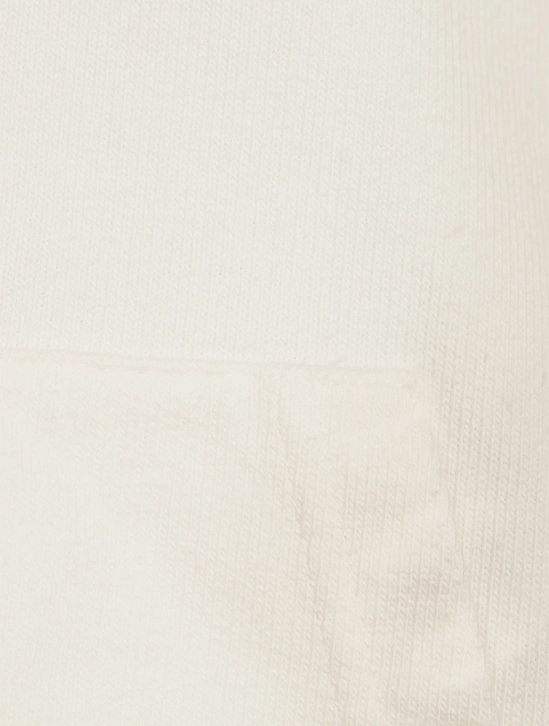 Cotton Hoodie With Patch Logo