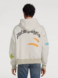 Palm Neon Cotton Hoodie