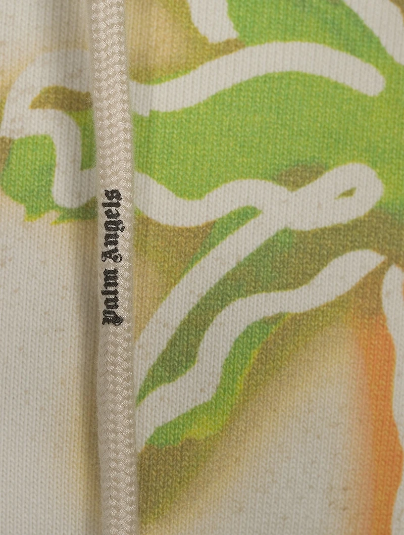 Palm Neon Cotton Hoodie