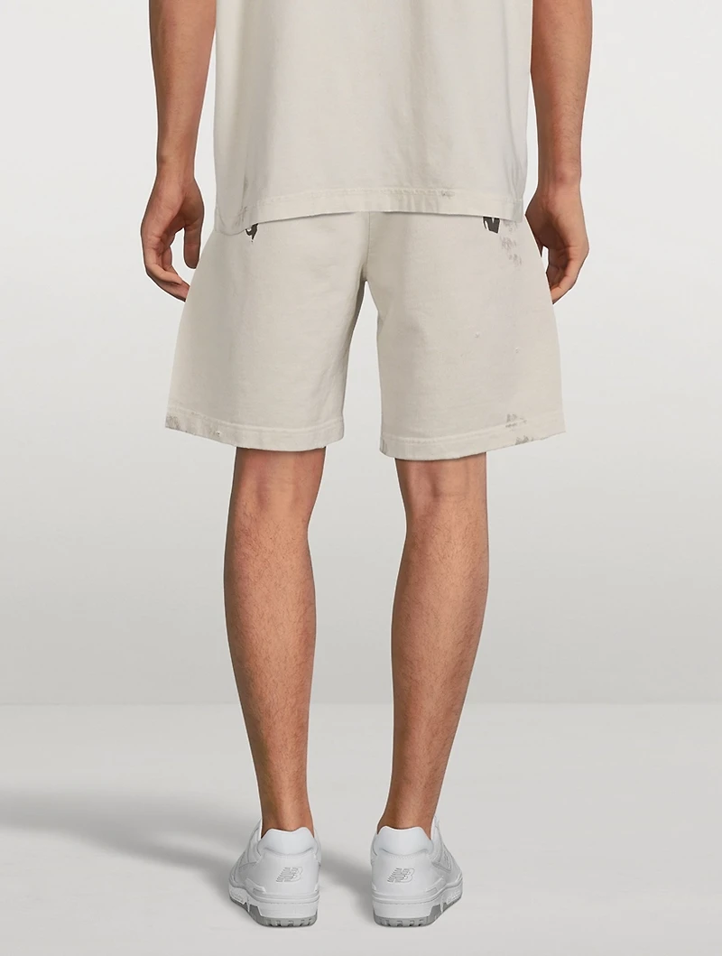 Palm Neon Cotton Sweat Shorts