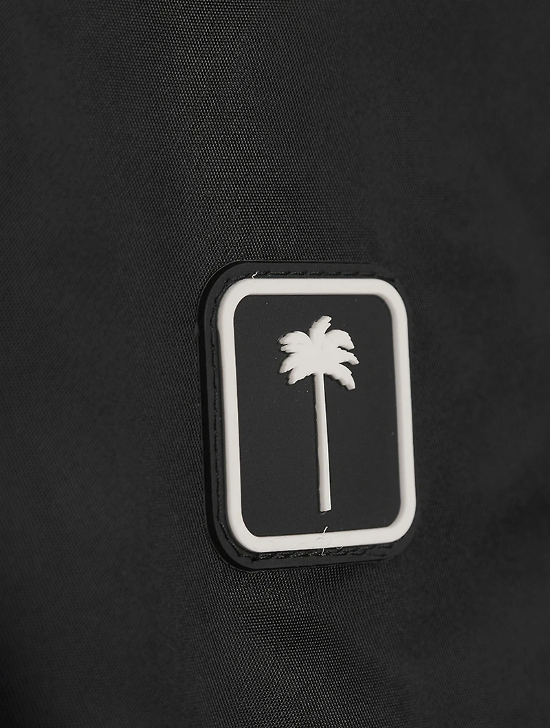 Nylon Coach Jacket With Side Logo