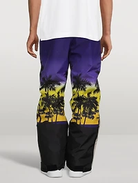 Palm Sunset Track Ski Pants