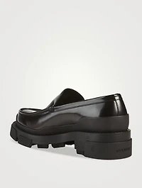Terra Brushed Leather Loafers