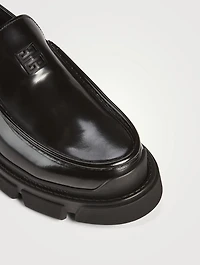 Terra Brushed Leather Loafers
