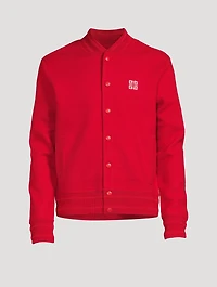 Wool Varsity Bomber Jacket