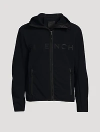Fleece Padded Jacket With Hood