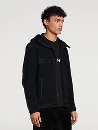 Fleece Padded Jacket With Hood