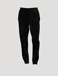 Velvet Jogger Pants