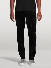 Velvet Jogger Pants