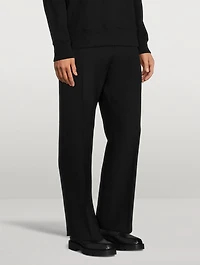 Wool Slim-Fit Pants