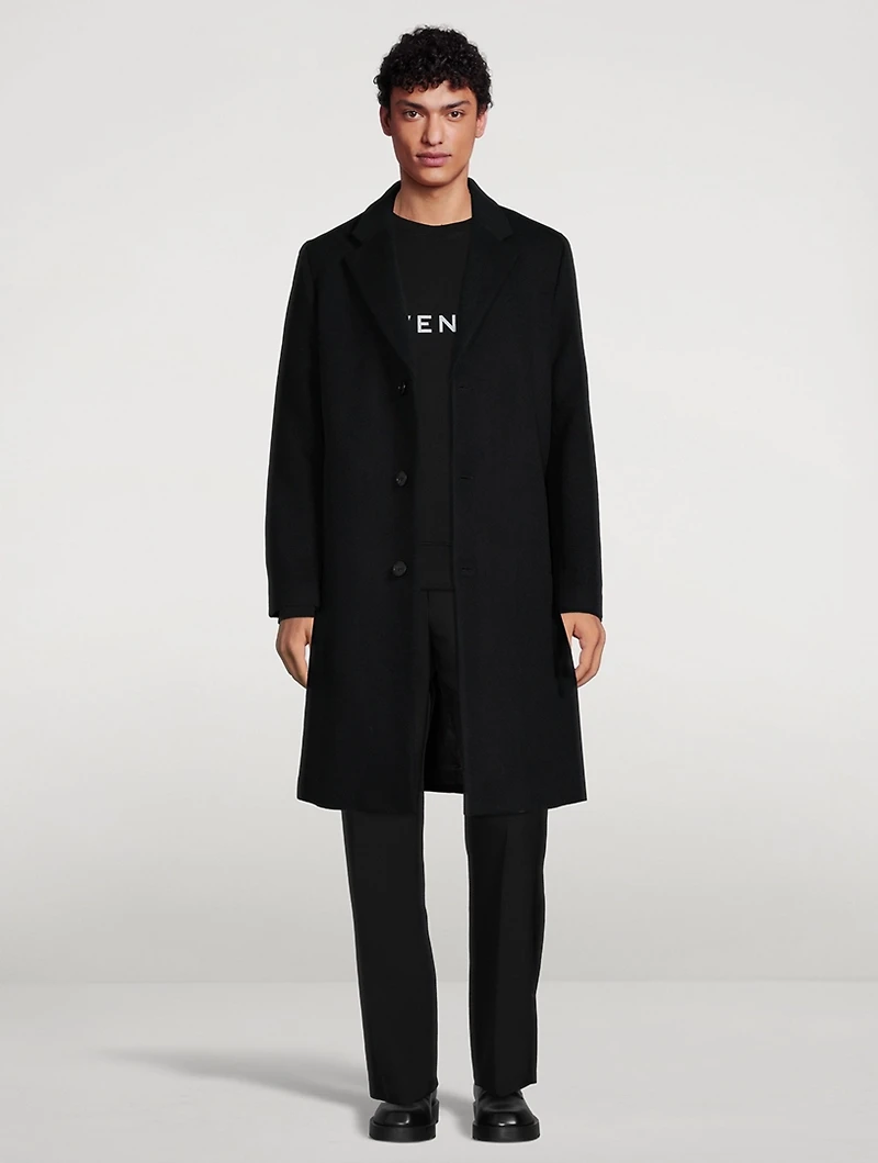 Wool Slim-Fit Pants