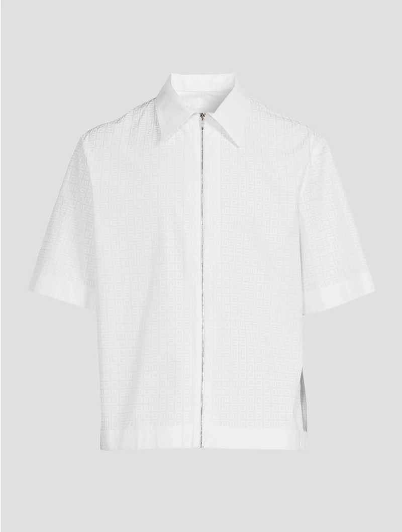 4G Zip Short-Sleeve Shirt