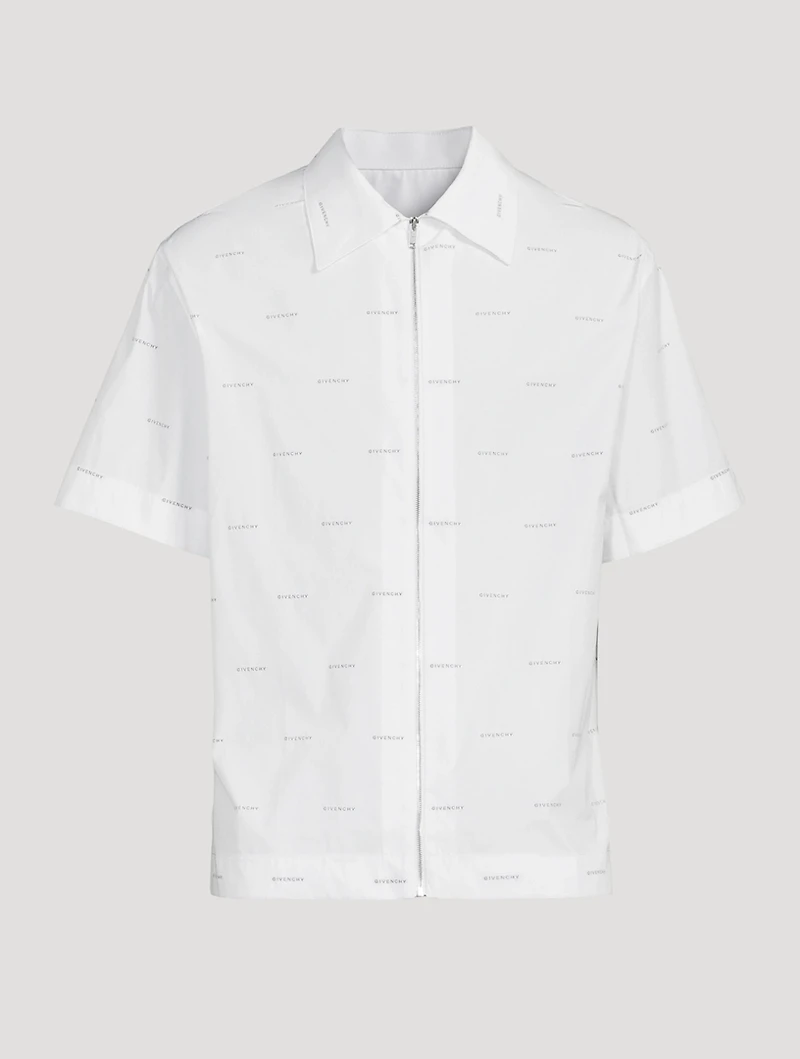 Zipped Boxy Shirt