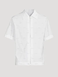 Zipped Boxy Shirt
