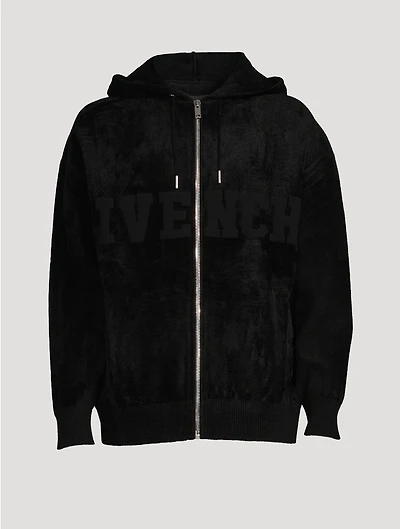 Velvet Zip Hoodie