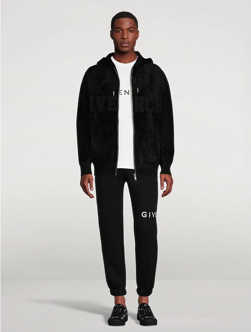 Velvet Zip Hoodie