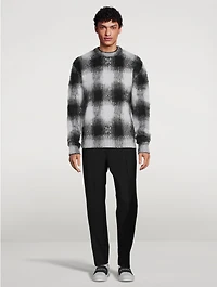 4G Checked Sweater