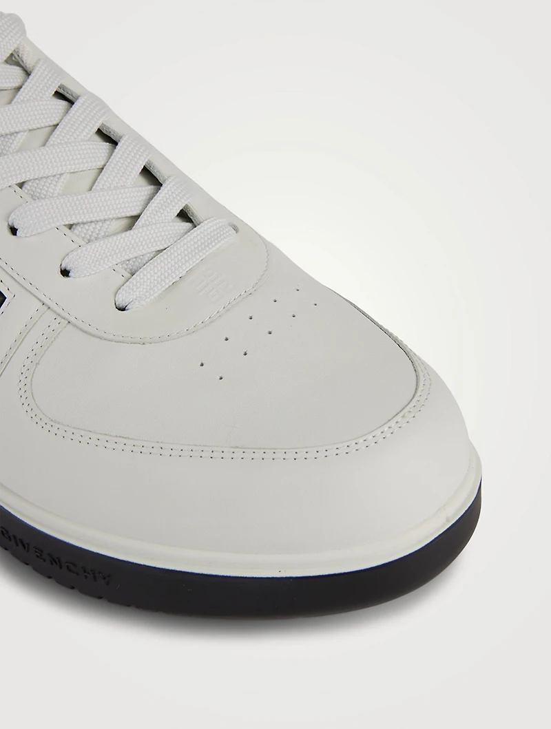 G4 Leather Low-Top Sneakers
