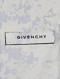 Nylon Cargo Vest Camo Print