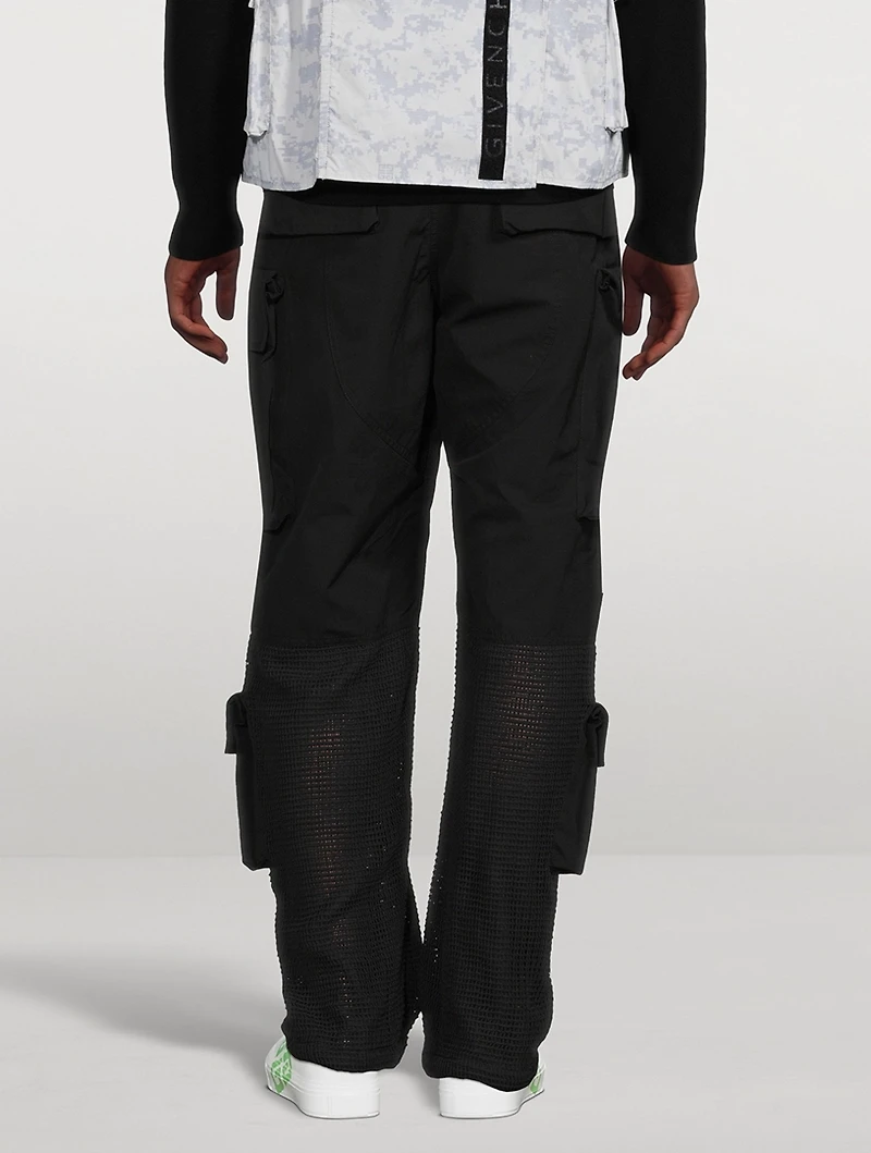 Cotton Relaxed Cargo Pants