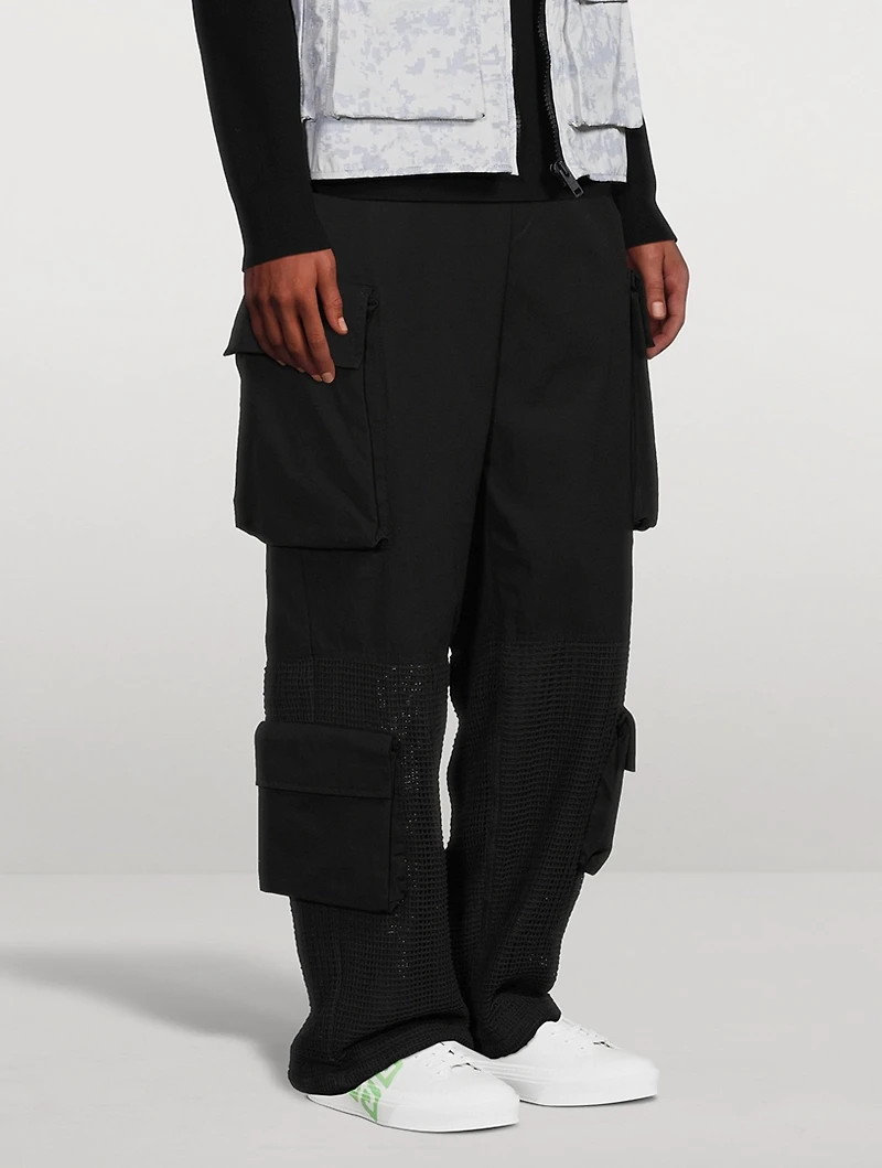 Cotton Relaxed Cargo Pants