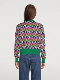 Mary Polo Sweater Origami Print