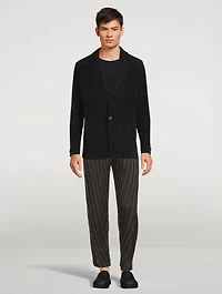 Tweed Pleats Pants
