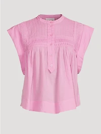 Leaza Cotton Voile Blouse