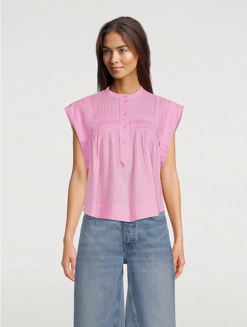 Leaza Cotton Voile Blouse
