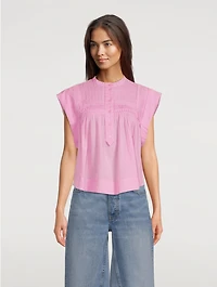 Leaza Cotton Voile Blouse