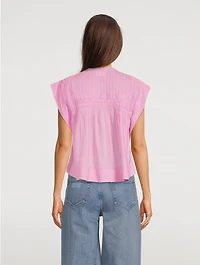 Leaza Cotton Voile Blouse