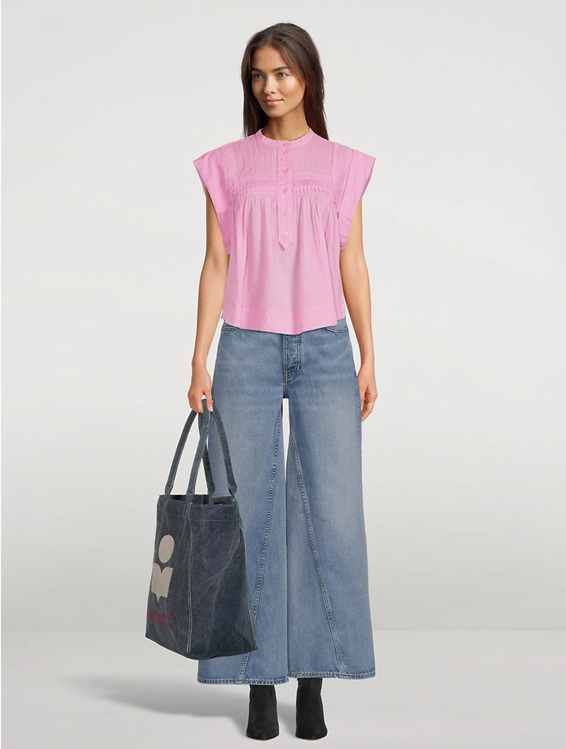 Leaza Cotton Voile Blouse