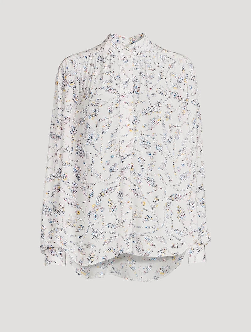 Berangere Printed Blouse
