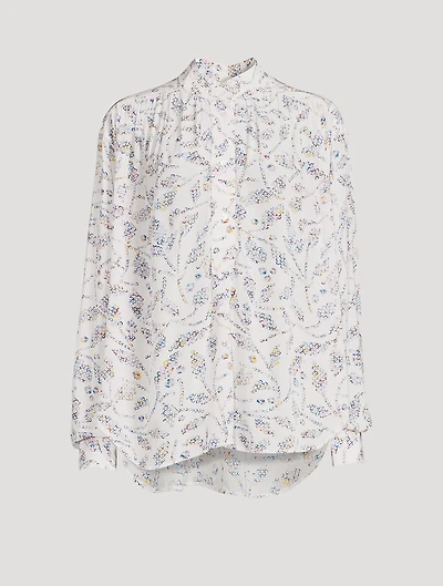 Berangere Printed Blouse