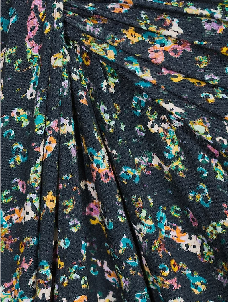 Jeldia Printed Midi Skirt