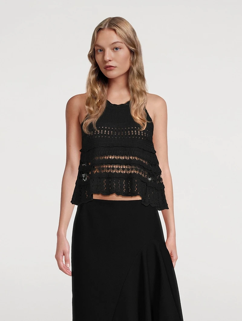 Fico Crochet Tank Top
