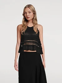Fico Crochet Tank Top