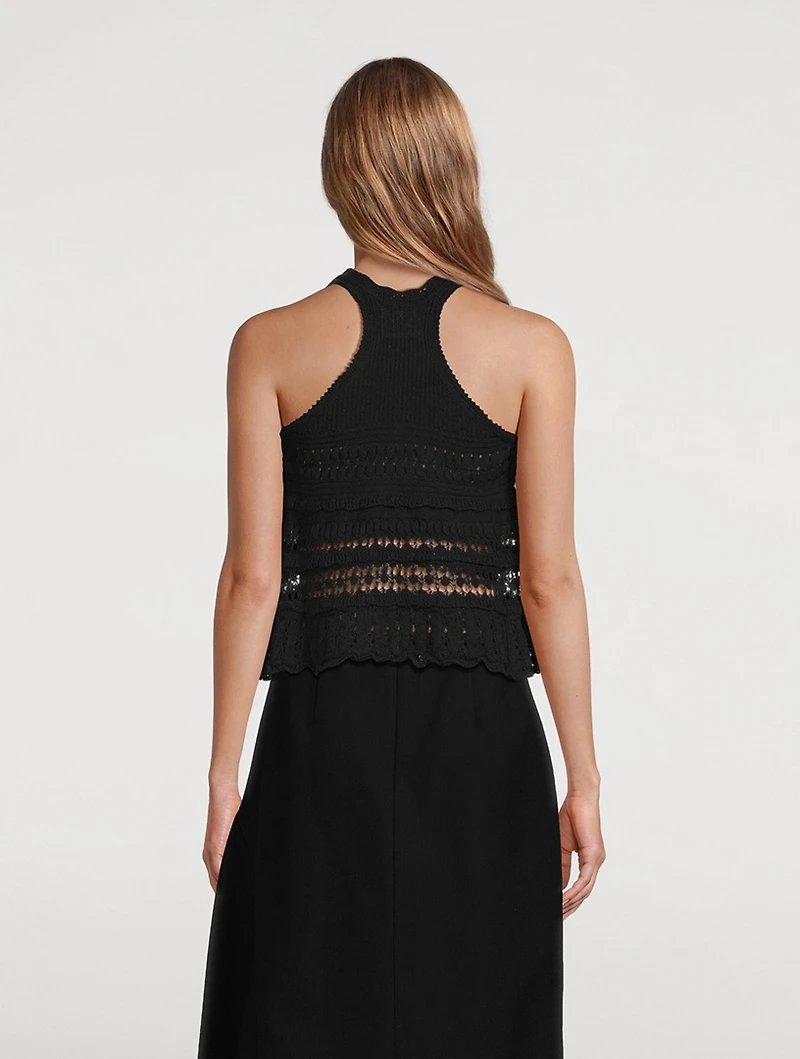 Fico Crochet Tank Top