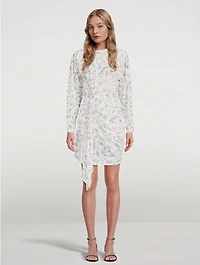Dulce Printed Twist Dress