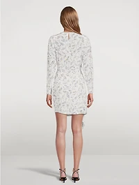 Dulce Printed Twist Dress