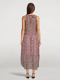 Fadelo Printed Midi Dress