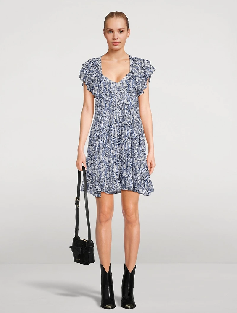 Godrana Mini Dress Floral Print