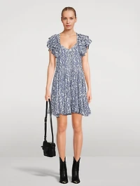 Godrana Mini Dress Floral Print